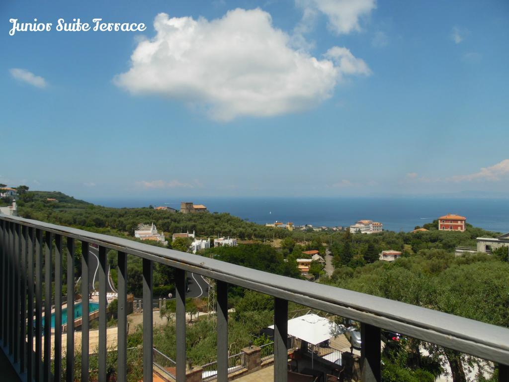 Villa Carolina Sorrento With Sea View Jacuzzi And Pool חדר תמונה
